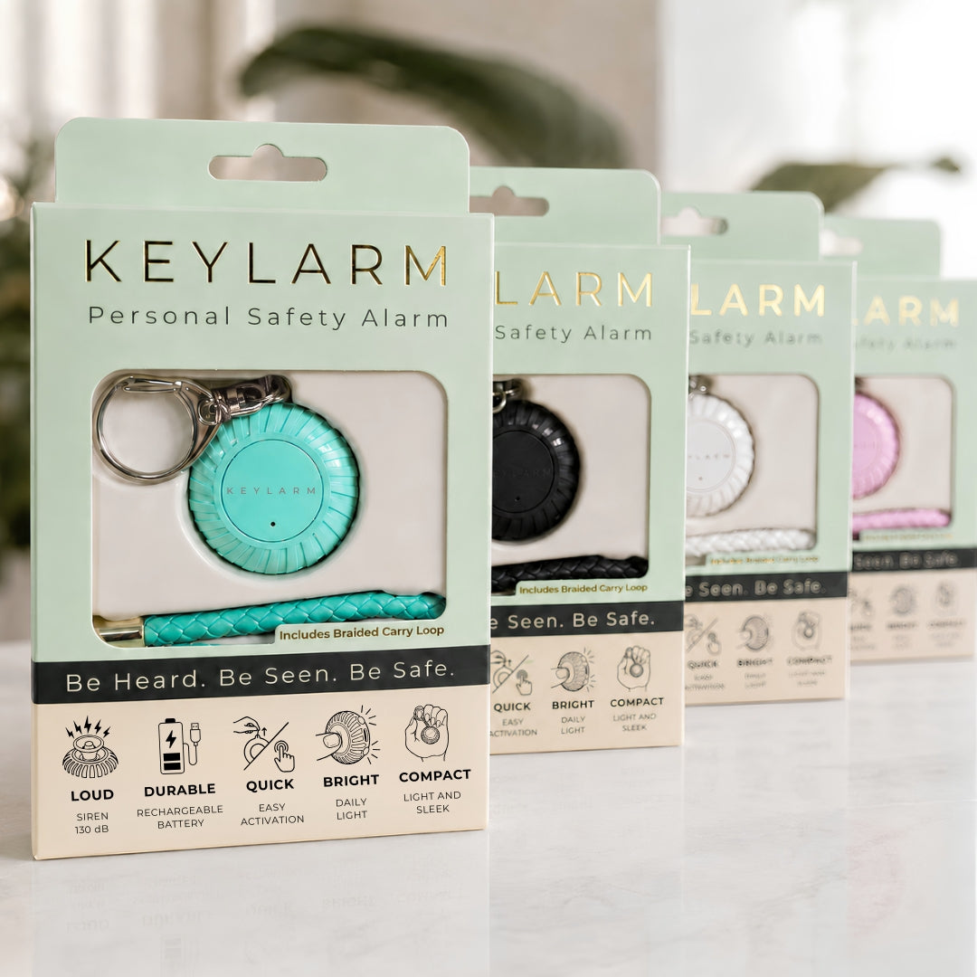 KEYLARM Personal Safety Alarm and Light